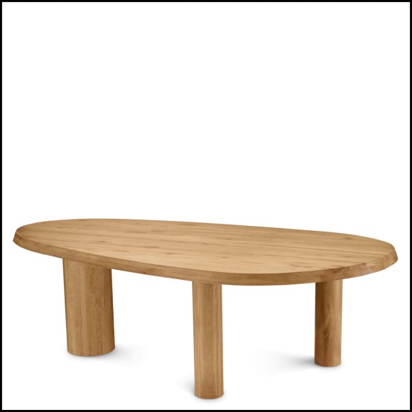Table de Repas 24 - Prelude | Dining table in oak wood, Prelude design - Pacific Compagnie.