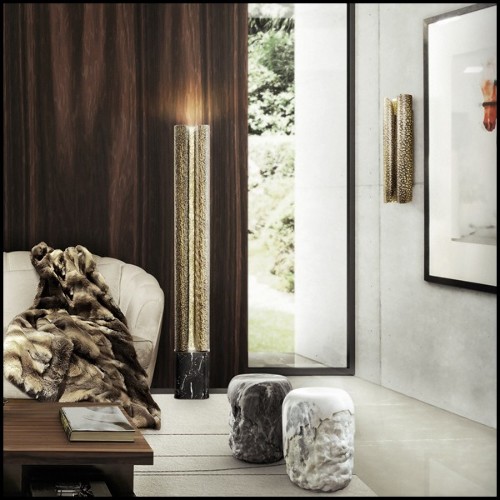 Lampadaire 155 - Tuba - Luminaire salon - Pacific Compagnie.