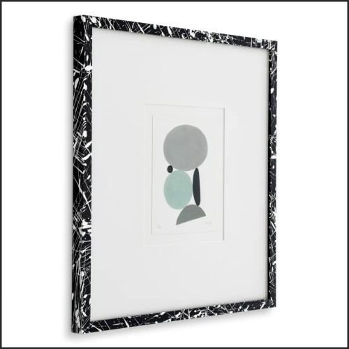 Décoration Murale 24 - Oeuvres de Valentina Ravagni lot de 4 | Framed Valentina Ravagni art - Pacific Compagnie.