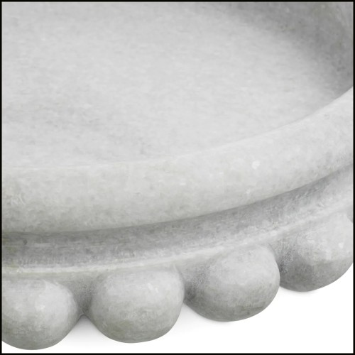 Bol 24 - Yerba | Yerba white marble bowl - Pacific Compagnie.