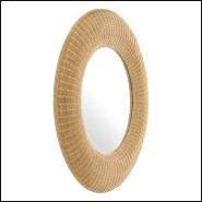 Mirror 24 - Idora - Hand-woven - Pacific Compagnie.