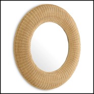 Mirror 24 - Idora - Hand-woven - Pacific Compagnie.