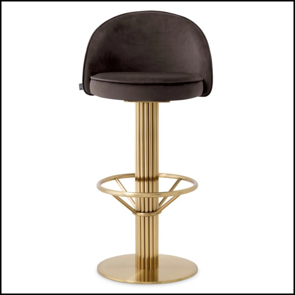 Tabouret de bar 24 - Dorland - Teinte foncée - Pacific Compagnie.
