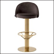 Tabouret de bar 24 - Dorland - Teinte foncée - Pacific Compagnie.