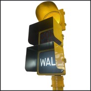 Traffic Light PC - Walk Don't Walk Yellow - Signalisation urbaine - Pacific Compagnie.