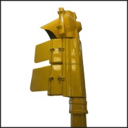 Traffic Light PC - Walk Don't Walk Yellow | Traffic Light PC- Walk traffic light - Pacific Compagnie.