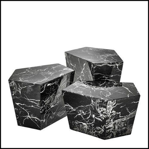 Tables basses 24 - Prudential - Métal et bois - Pacific Compagnie.