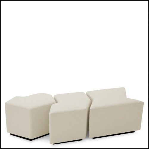 Tabouret 24 - Filbert lot de 3 - Style moderne - Pacific Compagnie.