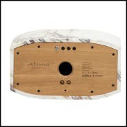 Enceinte 235 - Callacata Viola | Speaker 235 - Calacatta Viola, designer piece - Pacific Compagnie.