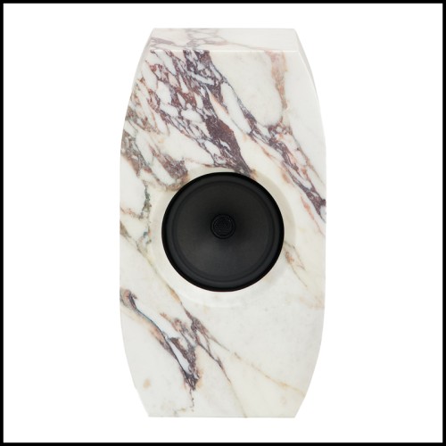 Enceinte 235 - Callacata Viola | Speaker 235 - Calacatta Viola, stone speaker - Pacific Compagnie.