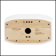 Enceinte 235 - Carrara Mélodie - Marbre blanc - Pacific Compagnie.