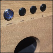 Enceinte 235 - Mélodie Noir Marquina | Speaker 235 - Melody Black Marquina, music - Pacific Compagnie.