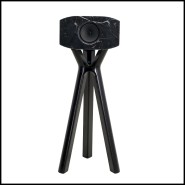 Enceinte 235 - Mélodie Noir Marquina | Speaker 235 - Melody Black Marquina - Pacific Compagnie.