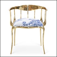 Chaise 145 - Andrea - Vue rapprochée assise - Pacific Compagnie.