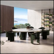 Table de repas d'extérieur 150 - Marina Royal - Design élégant - Pacific Compagnie.