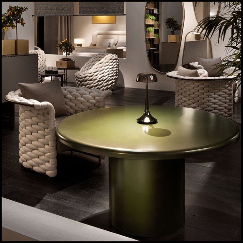 Table de repas d'Extérieur 150 - Elba | Outdoor Dining Table 150 Elba luxury - Pacific Compagnie.