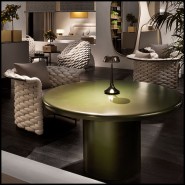 Table de repas d'Extérieur 150 - Elba | Outdoor Dining Table 150 Elba luxury - Pacific Compagnie.