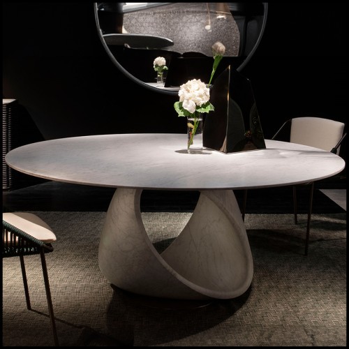 Table de repas d'Extérieur 150 - Otello | Outdoor Dining Table 150 Otello setting - Pacific Compagnie.