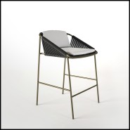 Tabouret de Bar d'Extérieur 150 - Demetra - High chair stool - Pacific Compagnie.