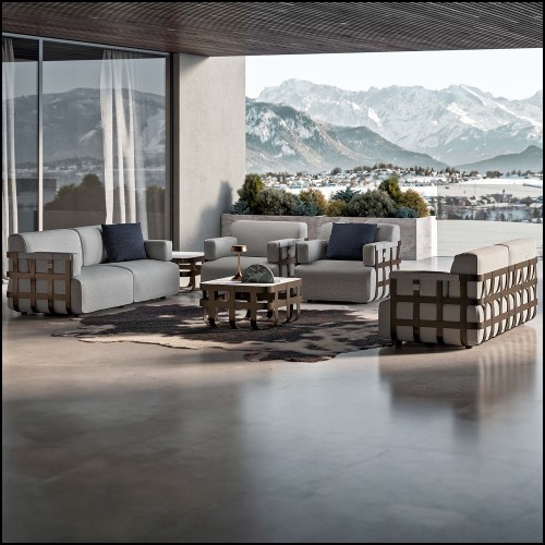 Canapé d'Exterieur 150 - Dafne M - Outdoor sofa medium - Pacific Compagnie.