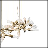 Suspension 164 - Gouden Wijk - Golden pendant light - Pacific Compagnie.