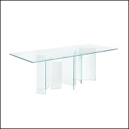 Table de repas 194 - ZigZag - Unique Dining Table - Pacific Compagnie.