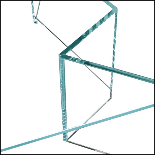 Table de repas 194 - ZigZag - Dining Table ZigZag - Pacific Compagnie.