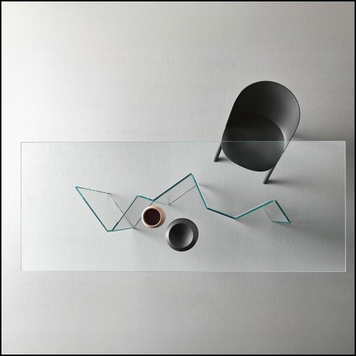 Table de repas 194 - ZigZag - Bois clair - Pacific Compagnie.