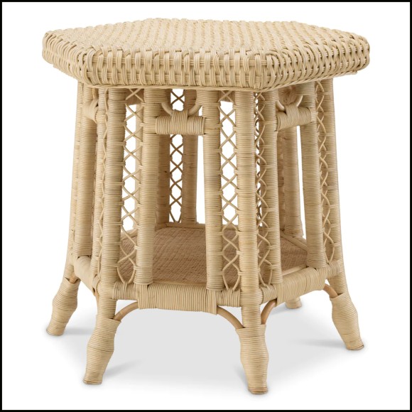 Table d'Appoint 24 - Saba Hexagon - Small Table Hexagon - Pacific Compagnie.