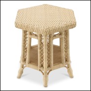 Table d'Appoint 24 - Saba Hexagon - Table hexagonale - Pacific Compagnie.