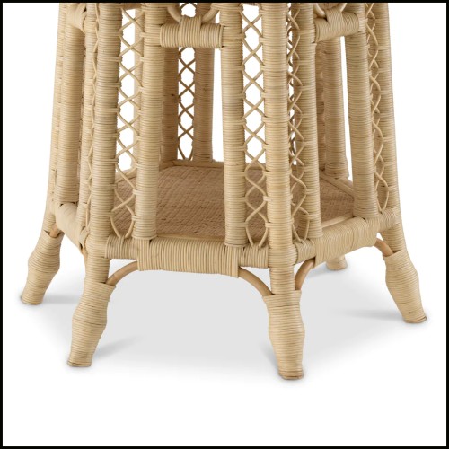 Table d'Appoint 24 - Saba Hexagon - Saba Hexagon Side Table - Pacific Compagnie.