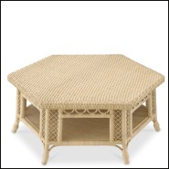 Table Basse 24 - Saba Hexagone - Table originale - Pacific Compagnie.