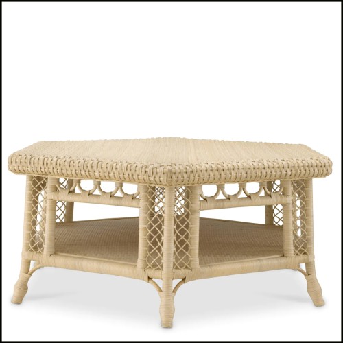 Table Basse 24 - Saba Hexagone - Hexagon Shaped Table - Pacific Compagnie.