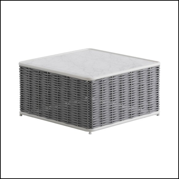 Table basse 150 - Marina Corde - Coffee table with Rope - Pacific Compagnie.