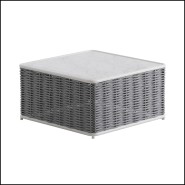 Table basse 150 - Marina Corde - Mobilier extérieur - Pacific Compagnie.