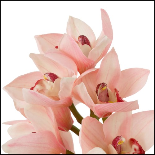 Bouquet 24 - Orchidées Cymbidium, artificiel - Pacific Compagnie.
