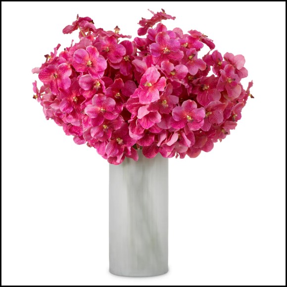 Bouquet 24 - D'orchidées Vanda au toucher réaliste 24 pièces | Bouquet 24 - Vanda Orchids real touch 24 pcs display - Pacific Co
