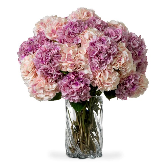 Bouquet 24 - Hydrangeas | Bouquet 24 - Hydrangeas artificial - Pacific Compagnie.