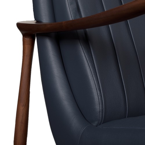 Blueson 157 - Fauteuil, velours - Pacific Compagnie.