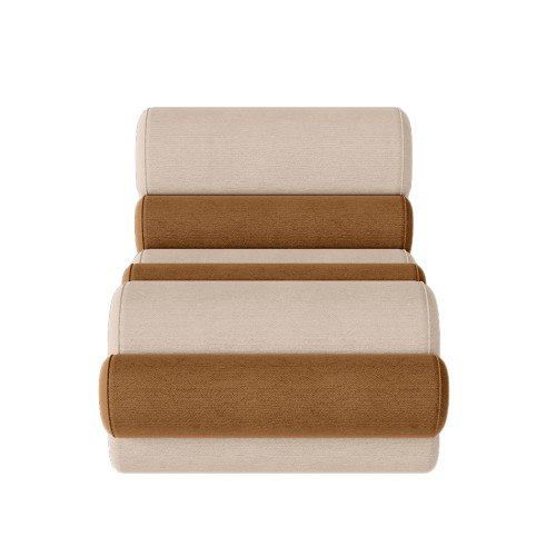 Lumberjack 157 - Chaise Longue | Lumberjack 157- Lounge Chair - Modern living room chaise - Pacific Compagnie.