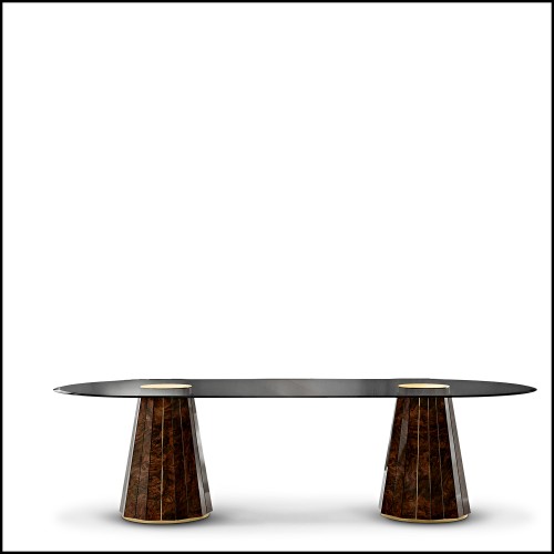 Table de Repas 164 - Nassau | Dining Table 164 - Nassau Oval - Contemporary oval table - Pacific Compagnie.