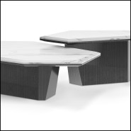 Table Basse 164 - Casuarina | Center Table 164 - Casuarina set of two tables - Living room two tables - Pacific Compagnie.