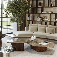 Table Basse 164 - Casuarina | Center Table 164 - Casuarina set of two tables - Casuarina set of two - Pacific Compagnie.