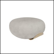 Charlotte 157 - Pouf | Charlotte 157- Ottoman - 157-Charlotte living room ottoman - Pacific Compagnie.