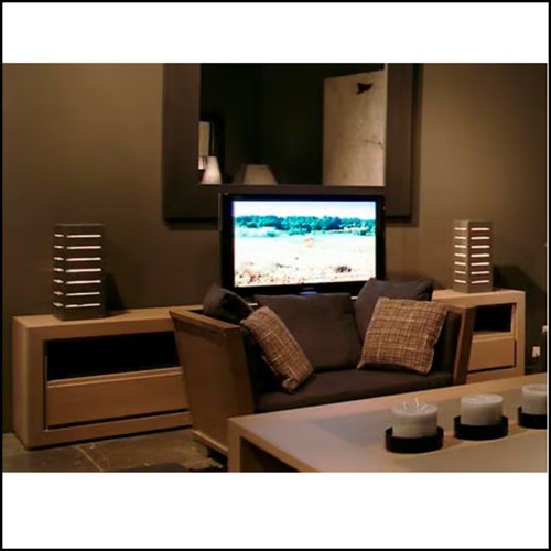 Meuble TV 152 - Quadra | TV Sideboard 152- Quadra - Low TV cabinet - Pacific Compagnie.