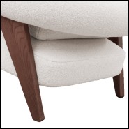 Weep 157 - Armchair - Walnut armchair - Pacific Compagnie.