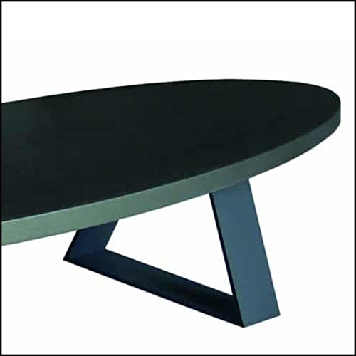 Table basse 152 - Ogive - Salon Pacific Compagnie.