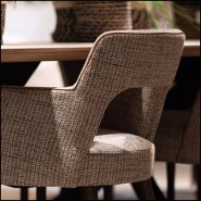 Chaise 152 - Oscar - Noire Pacific Compagnie.