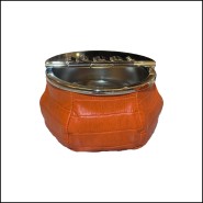 Cendrier 189 - Orange Croco | Ashtray 189 - Orange Croco, square - Pacific Compagnie.