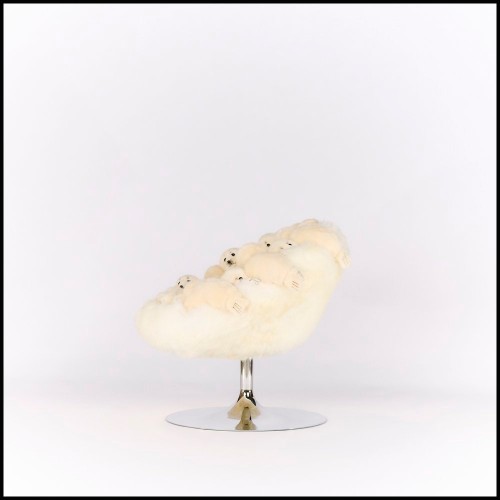 Armchair 188 - Roi de la banquise - Light Colour  - Pacific Compagnie.